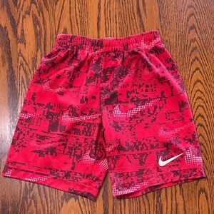 Nike Red Athletic Shorts